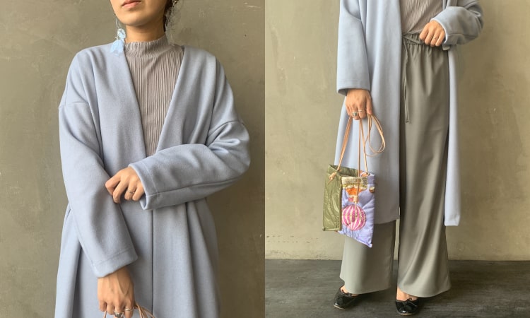 Jeans Factory Clothes [ジーンズファクトリークローズ] ウールレットノーカラーコートです。