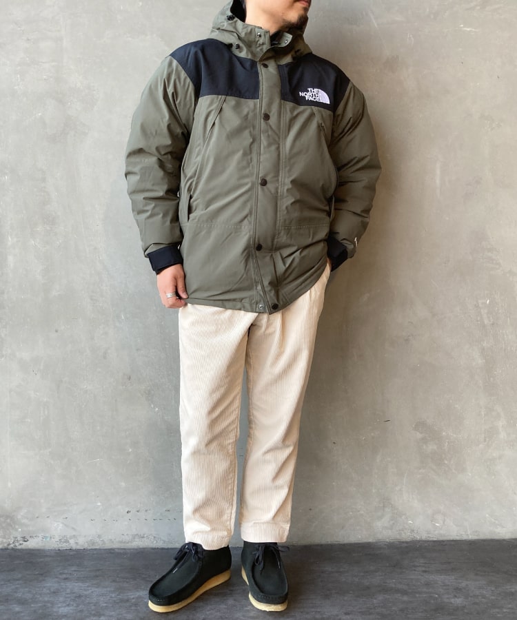 THE NORTH FACE [ザ ノースフェイス] マウンテンダウンジャケット [ND91930]のコーディネートです。