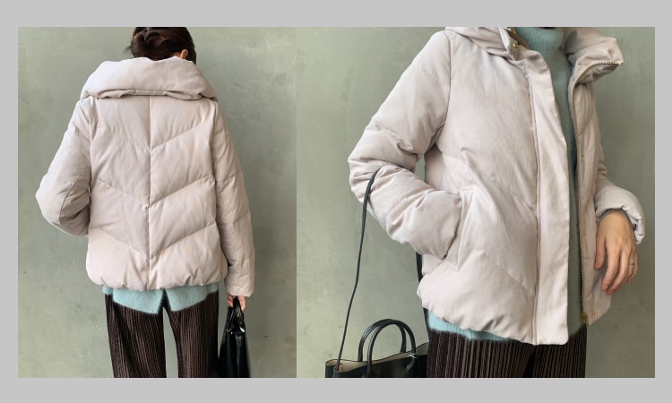 年末までに押さえたい。おしゃれに見える大人の冬アウターのダウンジャケットです。