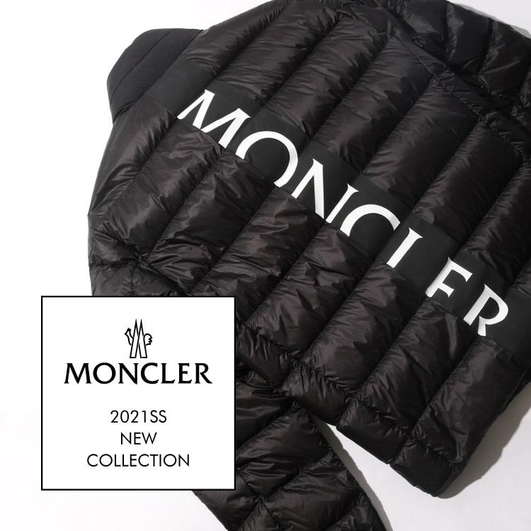 MONCLER / モンクレール 2021年春夏 新作コレクション入荷の特集バナーです。