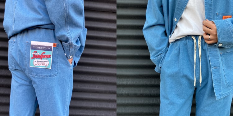 UNIVERSAL OVERALL [ユニバーサルオーバーオール] 別注 シェフパンツです。