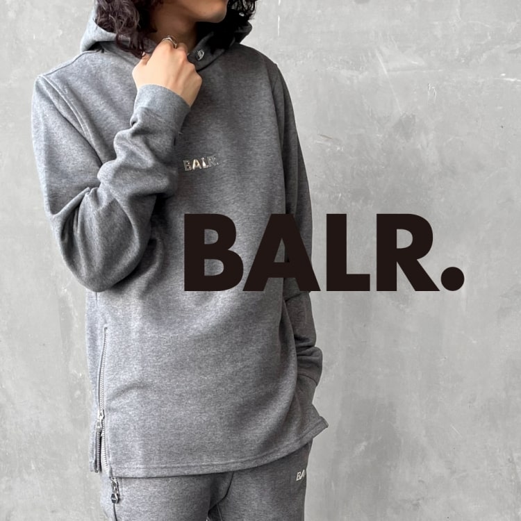 スポーツ×ラグジュアリーの新定番 BALR.(ボーラー)の特集バナーです。