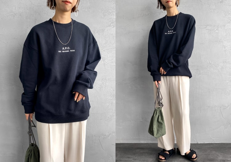 A.P.C. アーペーセー スウェット 秋冬-