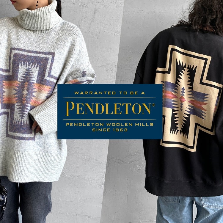 今期も注目の大人気PENDLETON(ペンドルトン)21AWラインナップの特集用バナーです。