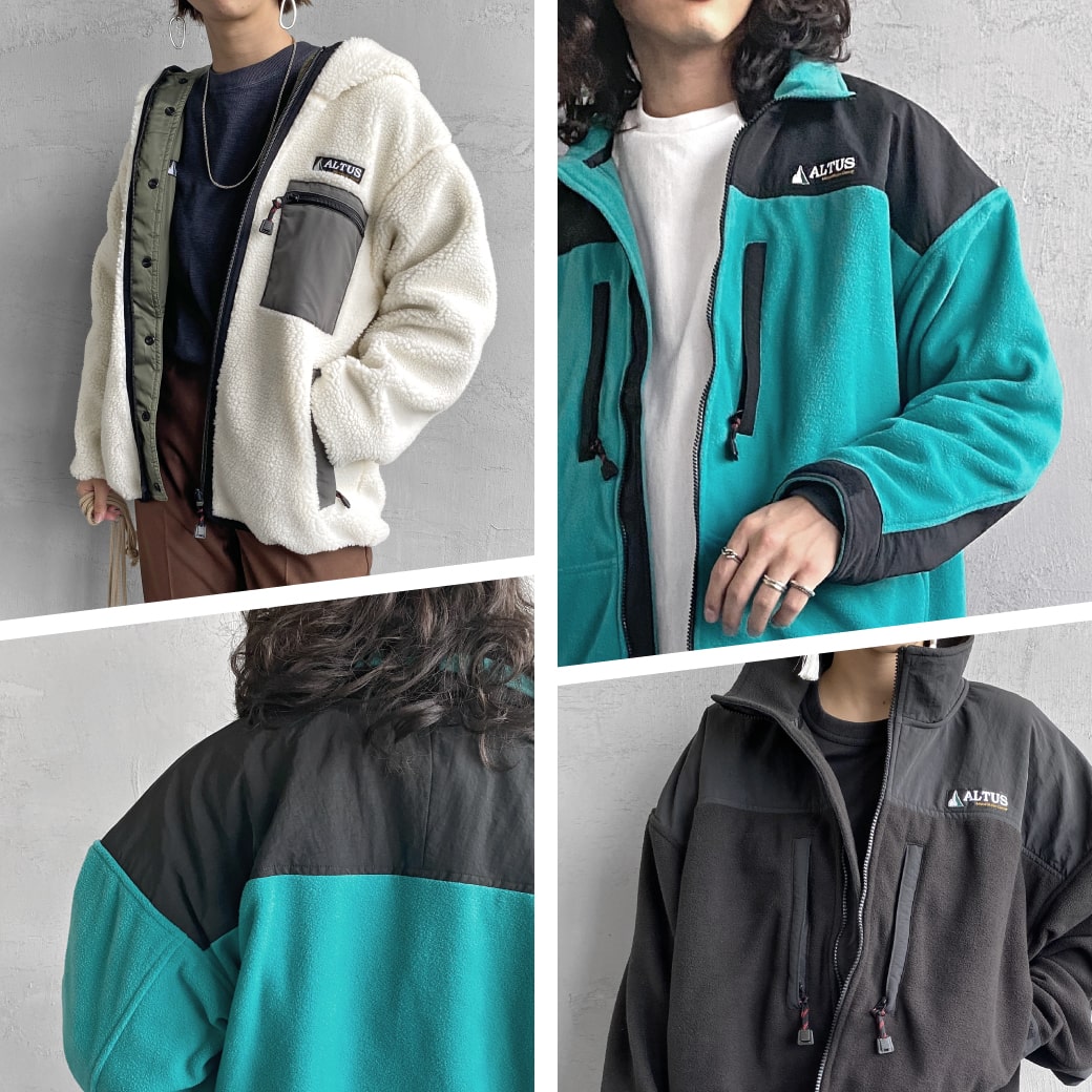 ALTUS mountain gear ナイロンジップアップジャケット