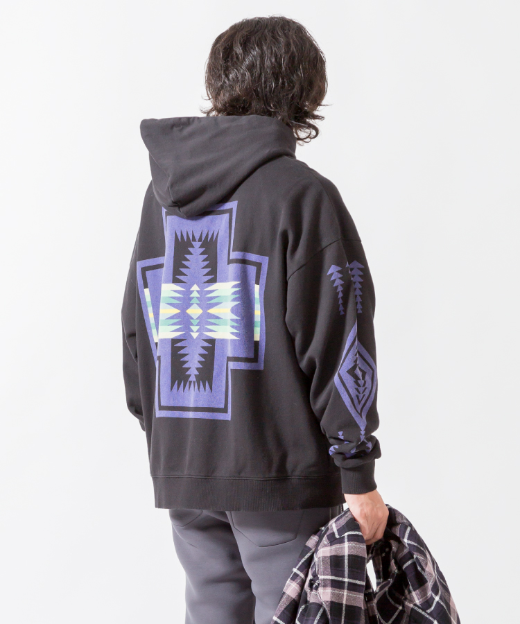 PENDLETON [ペンドルトン] 別注 バックプリントスウェットパーカー [1475-5221-JF]