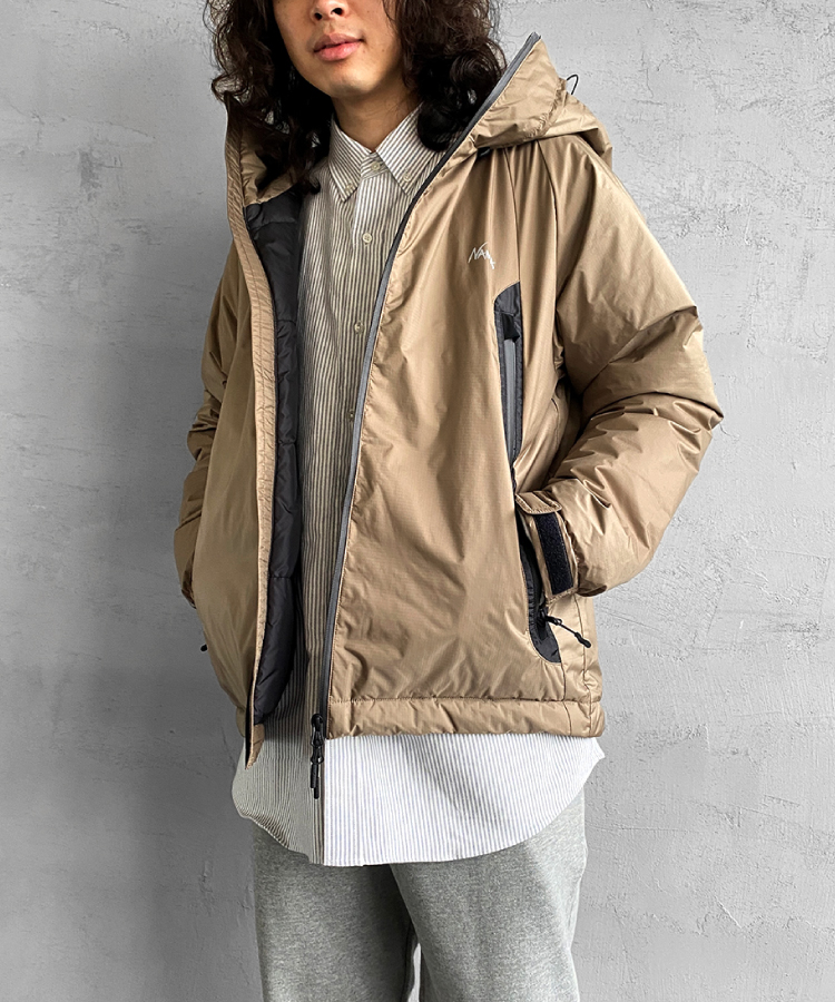 JEANSFACTORY × NANGA [ジーンズファクトリー × ナンガ] 別注 オーロラダウンジャケット [JMP-214-036-JF]