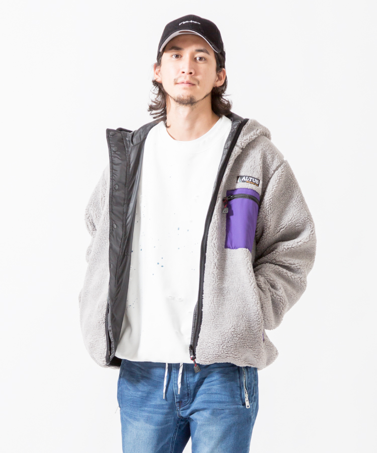 ALTUS Mountain Gear [アルタスマウンテンギア] 別注 リバーシブルボアジャケット [AT-21AW-IN-OR020]