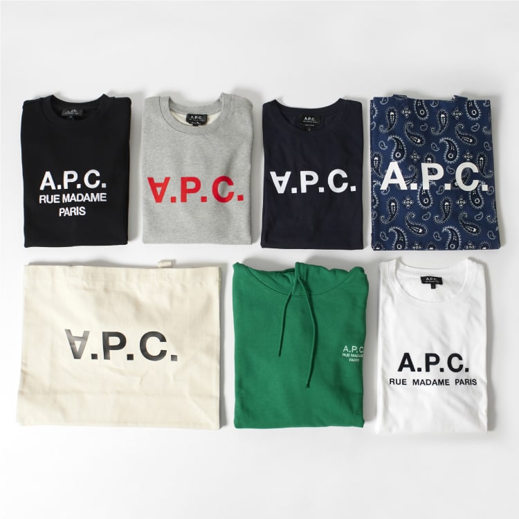 着る人の個性を引き出すA.P.C. -2022秋冬ラインナップ-の特集用バナーです。