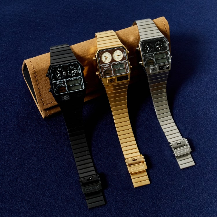 日本が誇る時計ブランド「CITIZEN/シチズン」の魅力。新入荷4モデル紹介の特集用バナーです。
