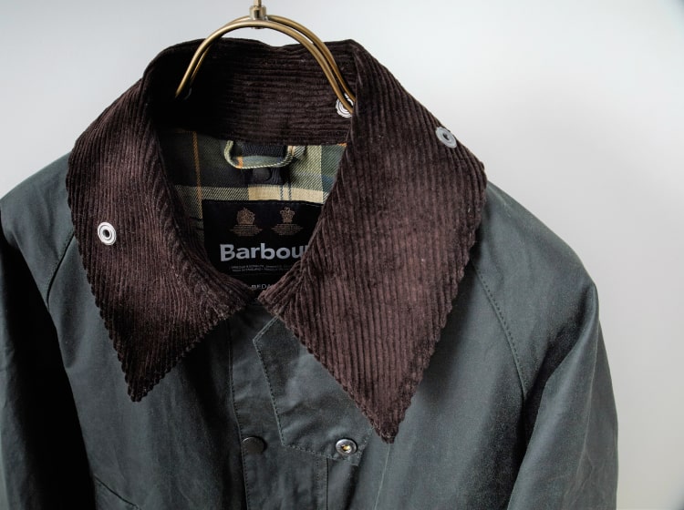 オイル抜き加工「40」バブアー/barbour☆オリーブ◎bedale