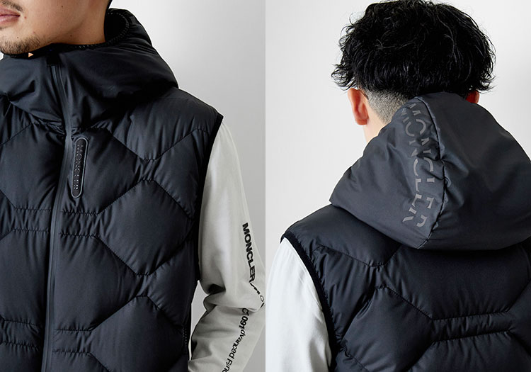 特価ブランド 2023春夏新作☆MONCLER【モンクレール】メンズPIUMINO LUNGO AVERYONダウンジャケット【Nero