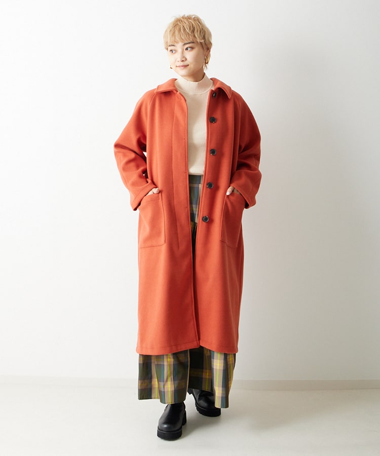 Jf Ready Made [ジェイエフレディメイド] ステンカラーロングコート