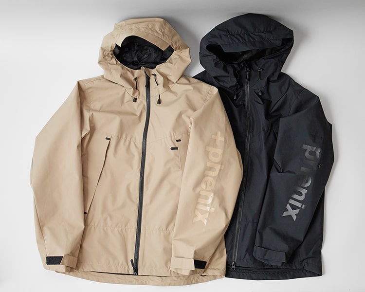 GORE-TEX INFINIUMを搭載した＋phenixの別注シェルジャケット