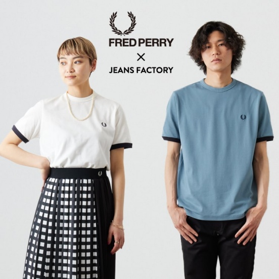 英国カルチャーの象徴 FRED PERRY(フレッドペリー)との別注Tシャツが