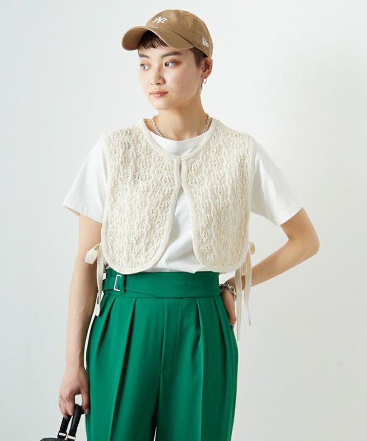 CLOCHE [クロシェ] ニットベスト [31285609]