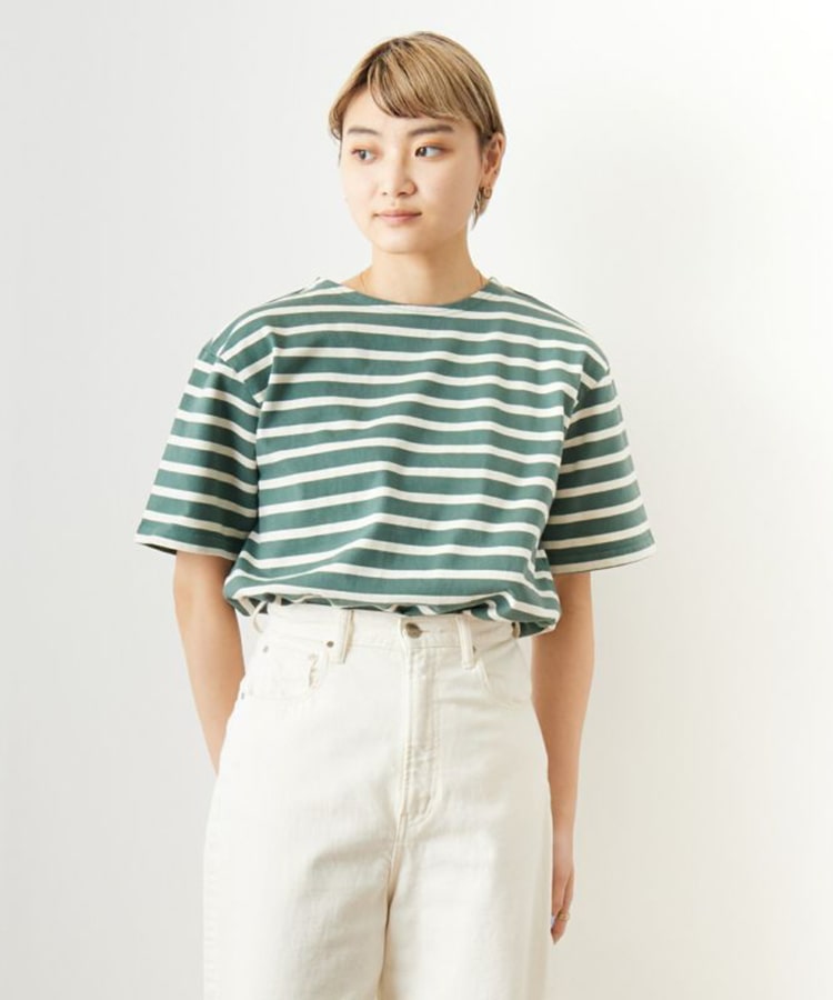 FIDELITY [フィデリティ] ショートスリーブボーダーバスクTシャツ [TK-23575004]