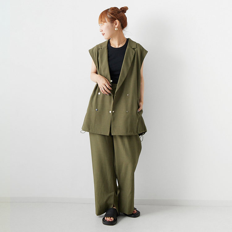 CHIGNON/シニヨン】ジャケット×コンビネゾン セットアップ | AND