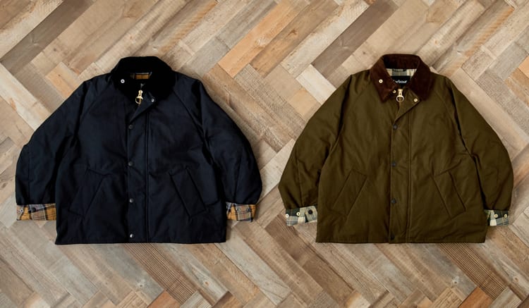 BARBOUR(バブアー)との別注トランスポートが販売開始 別注ポイント