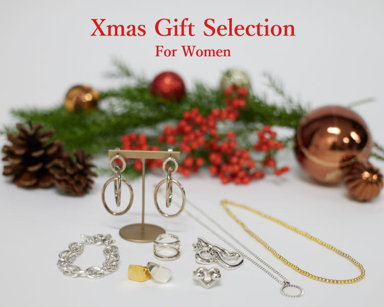 大切な人に贈りたい、クリスマスギフトセレクション For Womenの特集用バナーです。
