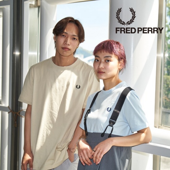 FRED PERRY(フレッドペリー) 24SS別注Tシャツを加えた人気 FRED PERRY(フレッドペリー) 24SS別注Tシャツを加えた人気