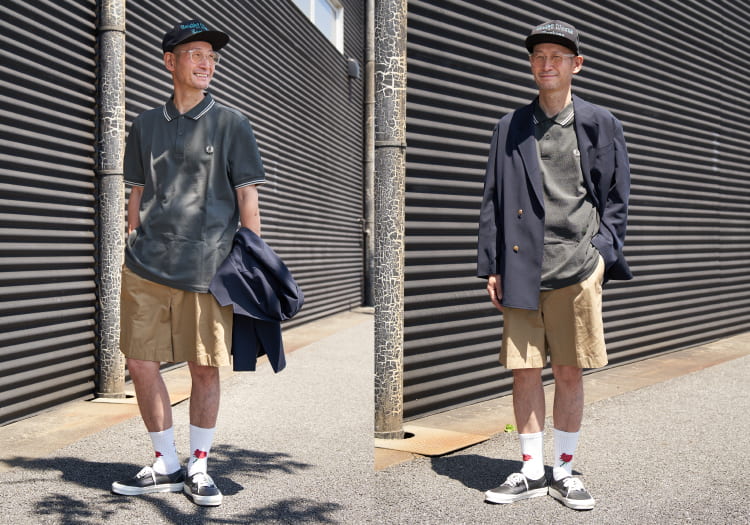 FRED PERRY(フレッドペリー)のポロシャツ コーデからサイズ感