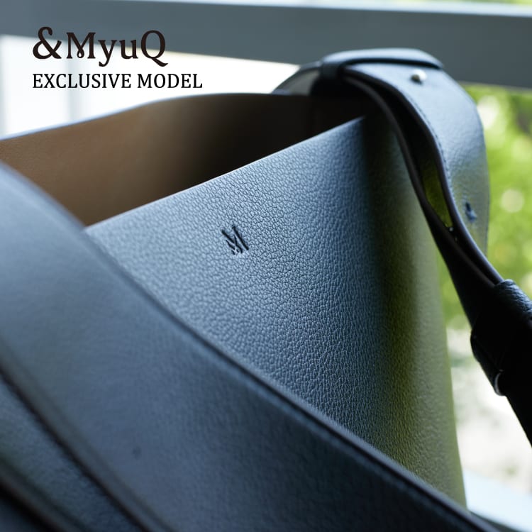 &MyuQ(アンドミューク) JUNOトートバッグの別注モデルを紹介の特集バナーです。