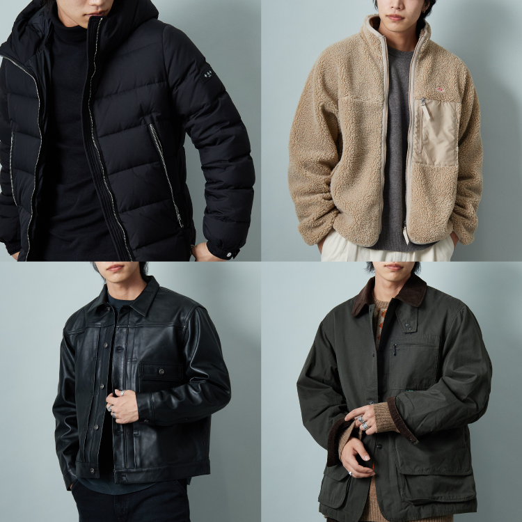 メンズアウターおすすめ5選|2025年冬のトレンド徹底解説の特集バナーです。