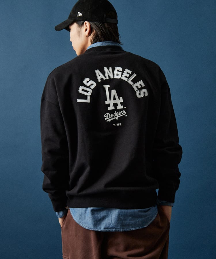 Fanatics [ファナティクス] 別注 MLBロゴ バックプリントスウェット [ML0525FW0004-JF]