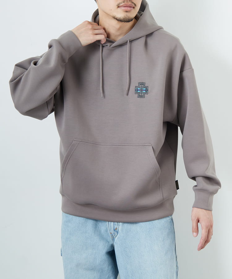 PENDLETON [ペンドルトン] 別注 ネイティブ柄 ダンボールニット スウェットパーカー [5475-1224-JF]