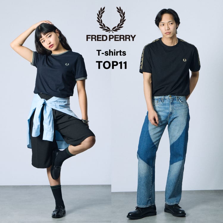 FRED PERRY(フレッドペリー) Tシャツ｜最新人気ランキングTOP11｜JEANS