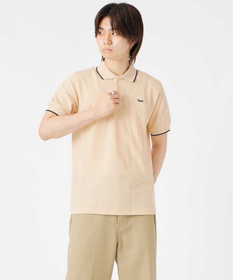 THE FOX [ザフォックス] 別注 ワンポイントロゴ ティップラインポロシャツ [JFU26SS-09-JF]