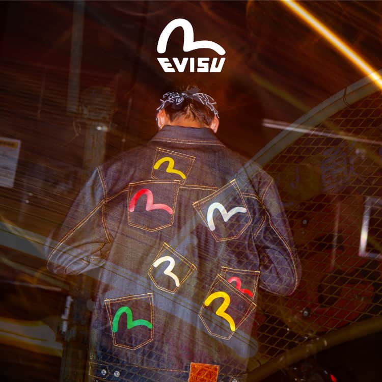 日本が生んだデニムアイコン、EVISU (エビスジーンズ)。今選びたい一着を紹介の特集バナーです。