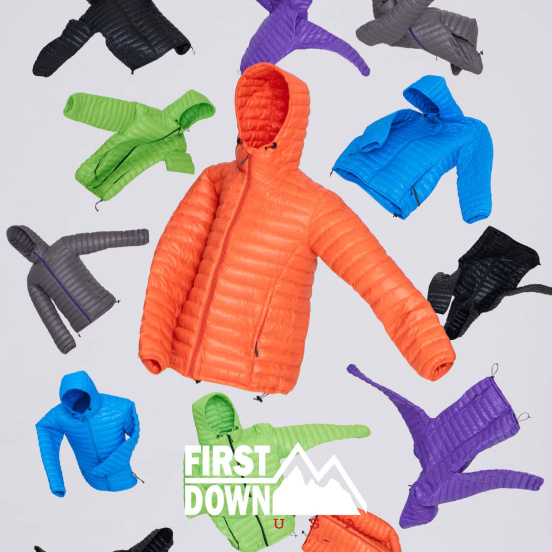 FIRST DOWN プレイフルな全6色のハッピーダウン｜JEANS FACTORY