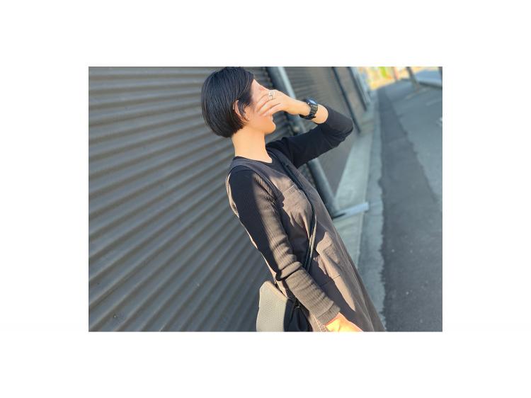 30代のブラックコーデ
