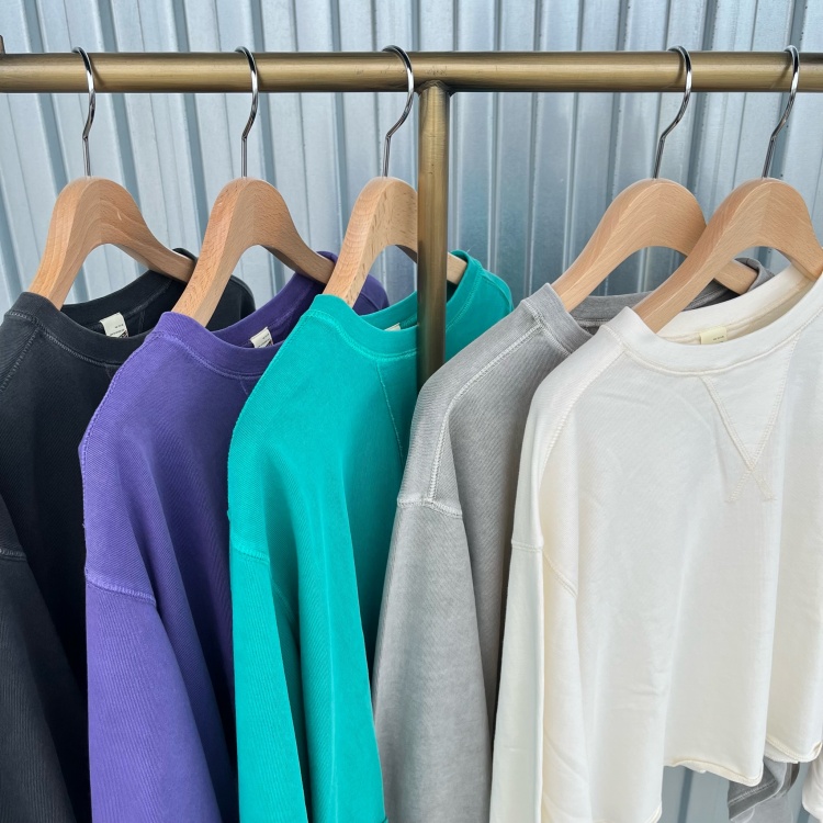 SCREEN STARS [スクリーンスターズ] 別注 ピグメントVショットロングスリーブTシャツ