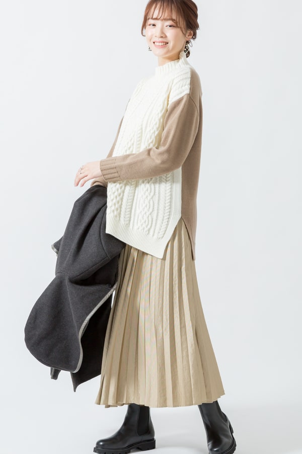 2021FW STYLEBOOK LADYS vol.12 全身写真です。