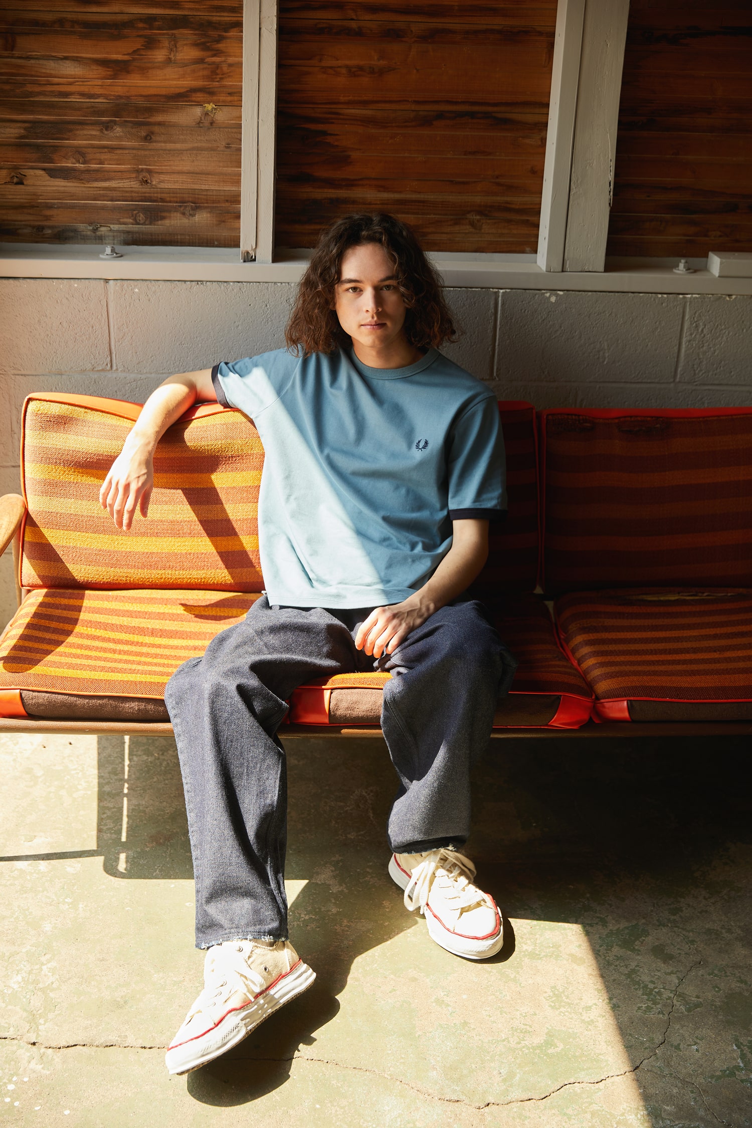 フレッドペリー FRED PERRY フレッドペリー セーター メンズ ストライプド