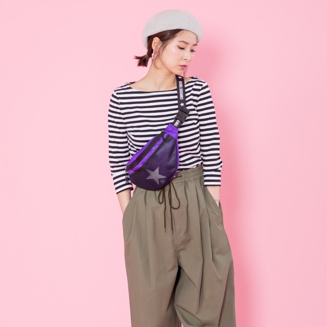 バルーンパンツ,ボーダーシャツ,アントゲージ,Lady Work,レディワーク,JEANS FACTORY,ジーンズファクトリー,通販,セレクトショップ,スタイリング,2018春夏