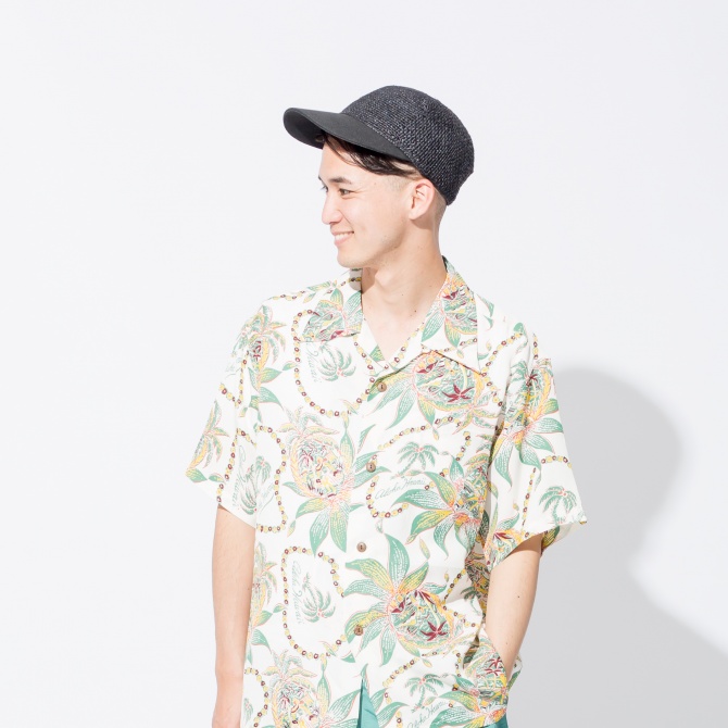 アロハシャツ,バギーズショーツ,サコッシュ,2018春夏,サマースタイル,JEANS FACTORY,ジーンズファクトリー,通販,セレクトショップ,スタイリング,2018春夏