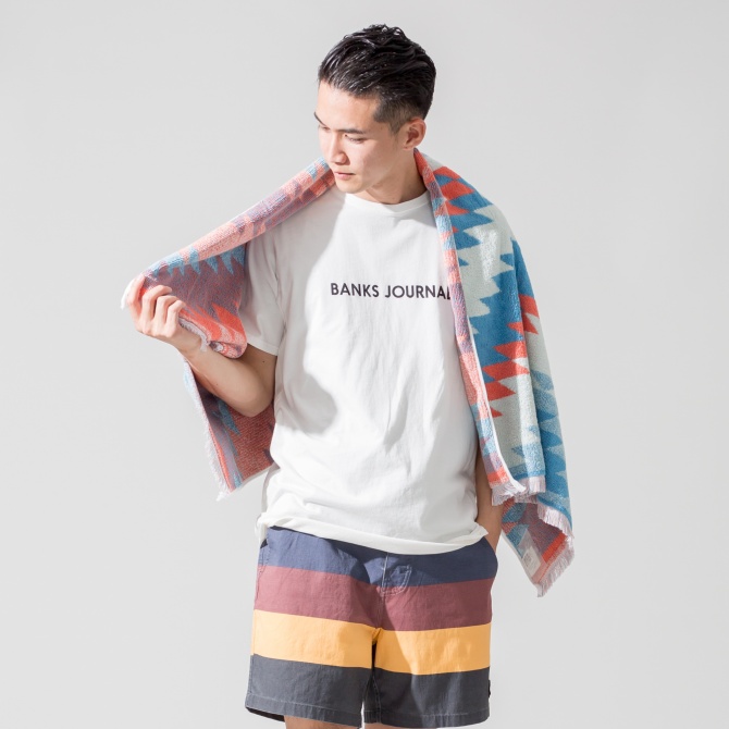 ロゴT,ショーツ,サーフ,サンダル,ビーチスタイル,2018春夏,サマースタイル,JEANS FACTORY,ジーンズファクトリー,通販,セレクトショップ,スタイリング