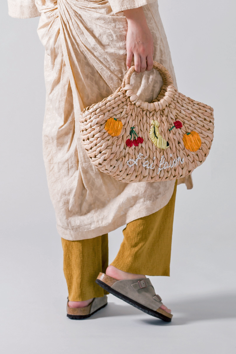 19SSヘルシーレディのかごバッグです。