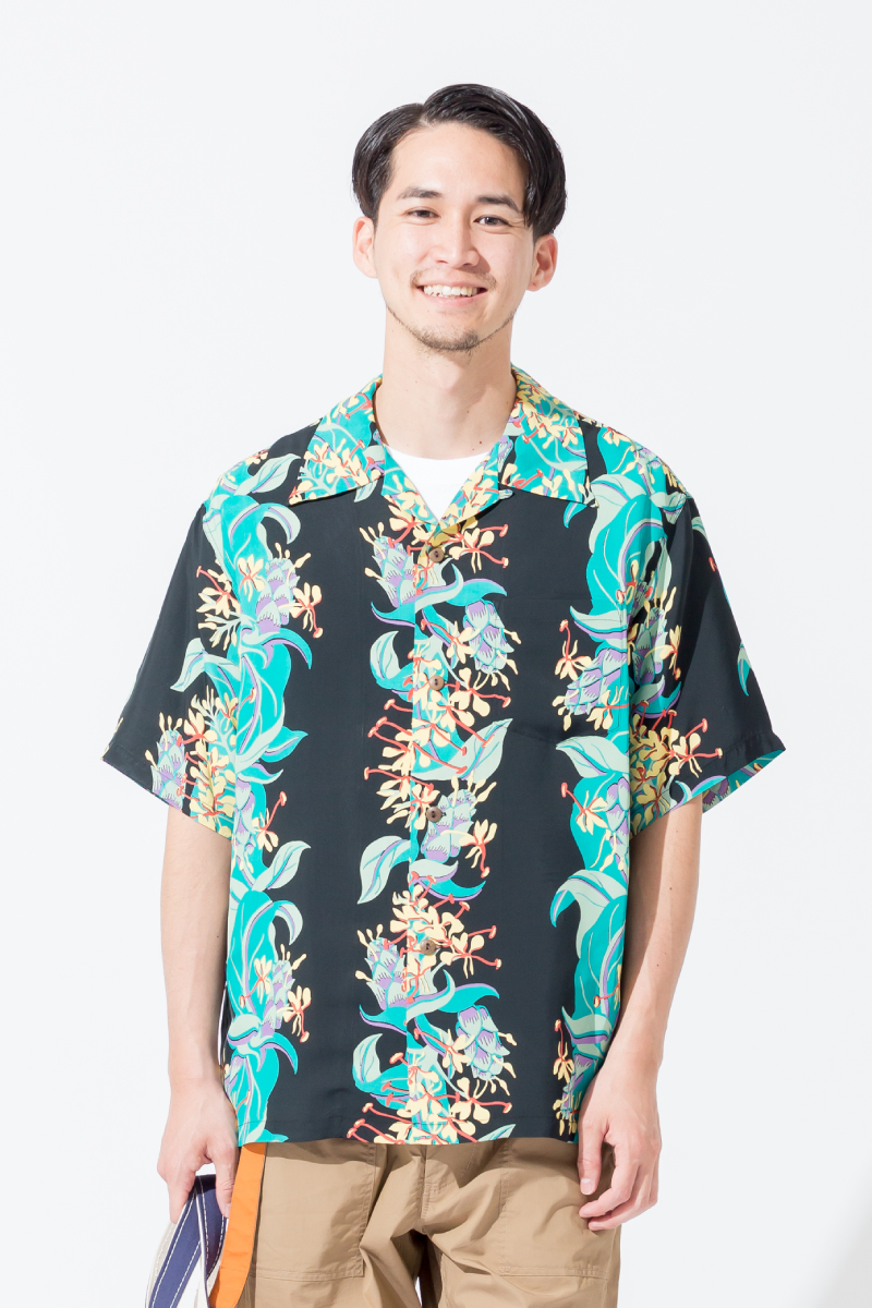 19SS リラックスリゾートのアロハシャツです。