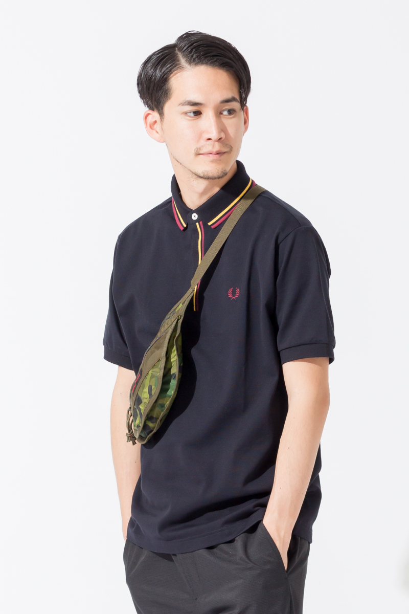 19SSクラシカルコンフォートのフレッドペリーポロシャツの写真です。