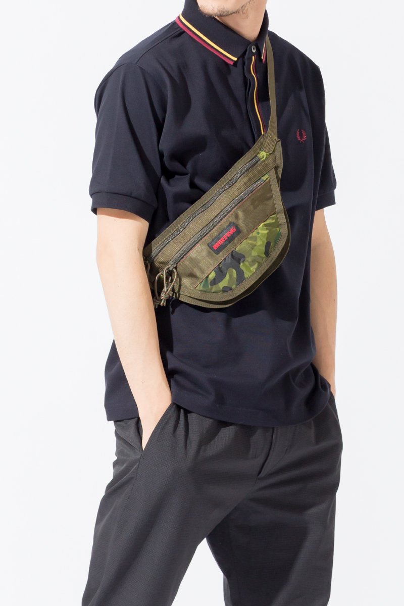 19SSクラシカルコンフォートのブリーフィングのウエストバッグです。