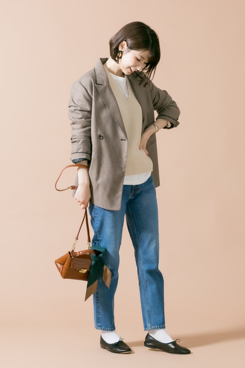 19FW レトロリッチの全身写真です。