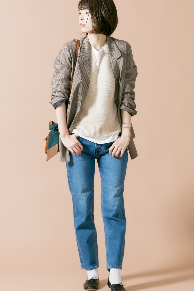 19FW レトロリッチの全身写真です。