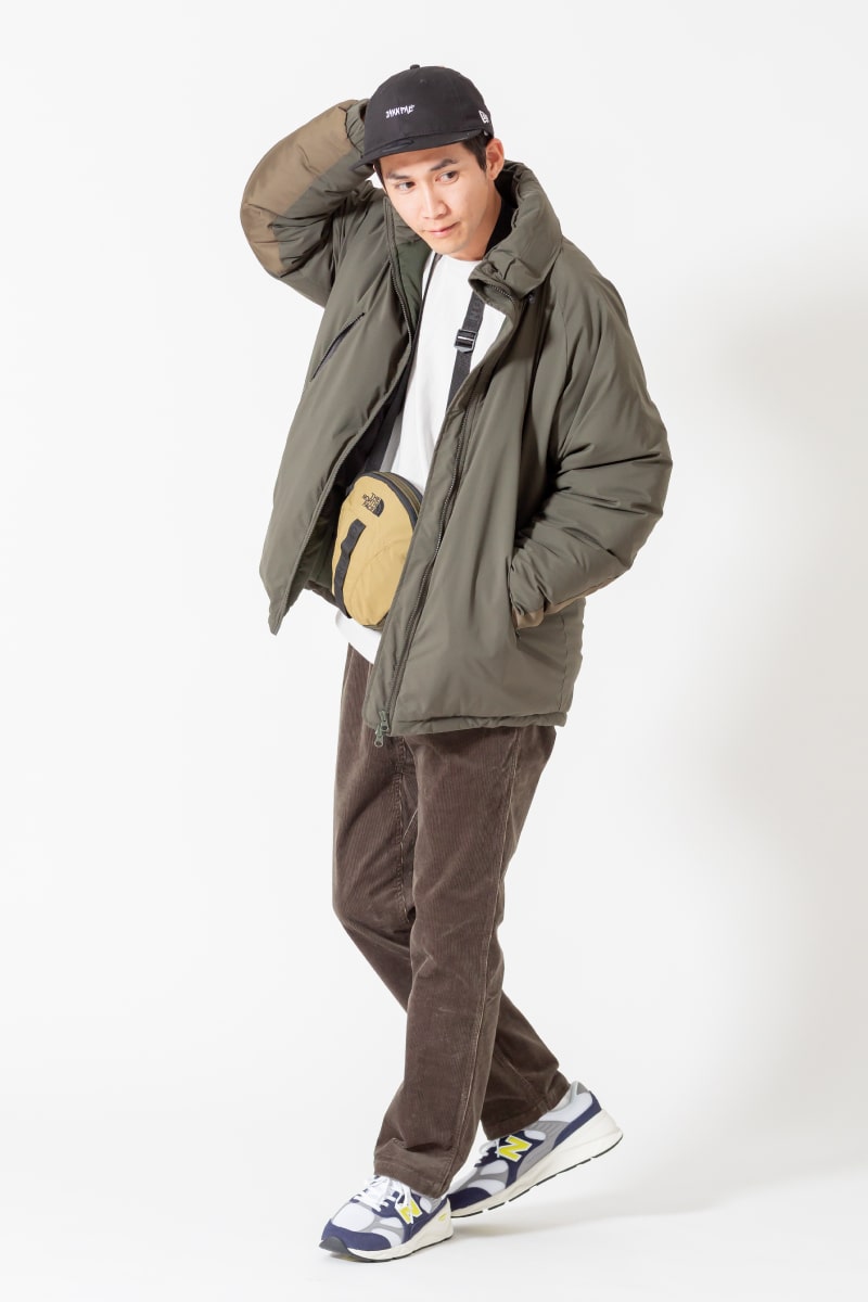 19FW アーバンミリタリーの全身写真です。