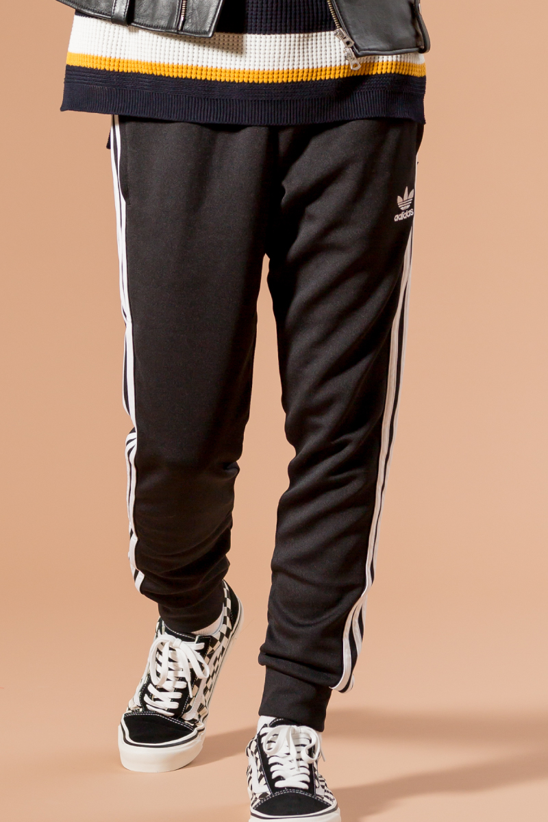 90'S SPORTS MIX,ストリートミック,JEANS FACTORY,2017FW,MENS,スタイリング,ADIDAS,VANS,アディダス,バンズ,トラックパンツ,ライダースジャケット