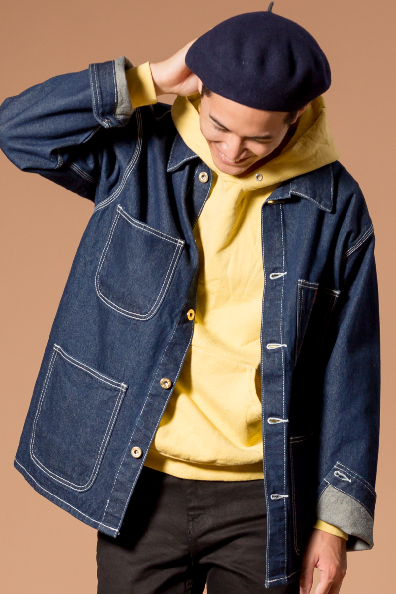 90'S WORK,ワークスタイル,JEANS FACTORY,2017FW,MENS,スタイリング,UNIVERSAL OVERALL,CHAMPION,CHEAP MONDAY,HOKA ONE ONE,INFIELDER DESIGN,ユニバーサルオーバーオール,チャンピオン,チープマンデイ